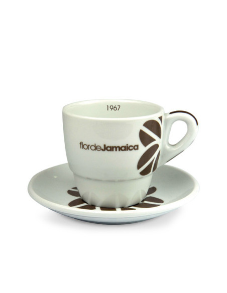 Taza y plato 1967. Leche