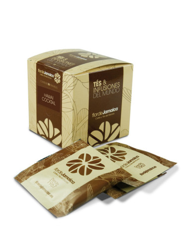 Caja y pirámides Hawai Cocktail