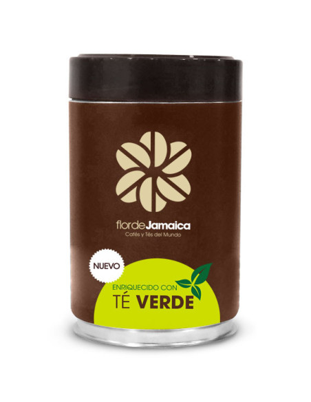 Café enriquecido con té verde
