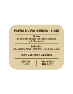 Café de especialidad Papúa Nueva Guinea, Sigri 2